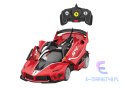 Klocki Konstrukcyjne Auto Rastar 1:18 Ferrari FXXK EVO Czerwone 88 Elementów