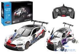 Klocki Konstrukcyjne Auto Rastar RC 1:18 BMW M8 GTE Białe 66 Elementów