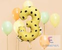 Balon foliowy urodzinowy cyfra "3" - Gepard 55x75 cm