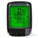 RALLEX Licznik rowerowy wodoodporny przewodowy prędkościomierz 25w1 LCD