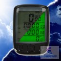 RALLEX Licznik rowerowy wodoodporny przewodowy prędkościomierz 25w1 LCD