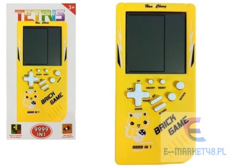 Gra Elektroniczna Tetris Brick Game Żółta