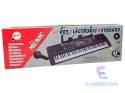 Keyboard Z Mikrofonem Instrument Muzyczny Czarny