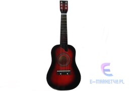 Gitara Drewniana Klasyczna z Kostką Wiśniowa 60 cm