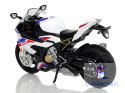 Motocykl Model BMW S1000RR Biały Dźwięki Światła