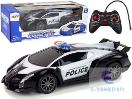 Auto Wyścigowe Policja R/C Zdalnie Sterowane Policyjne + Akumulator