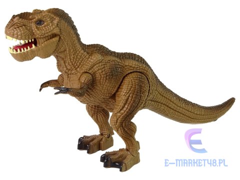 Dinozaur Zdalnie Sterowany Tyranozaur Rex Brązowy