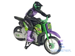 Motor Crossowy Zdalnie Sterowany 1:18 2.4G Fioletowy 15 km/h