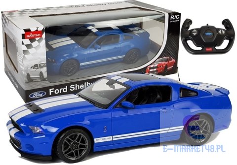 Auto R/C Ford Shelby Rastar 1:14 Niebieski na Pilota