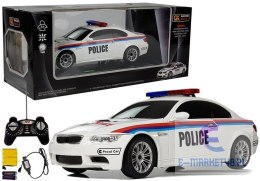 Auto Zdalnie Sterowane Policja 1:18 R/C