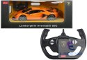 Auto R/C Lamborghini Aventador Rastar 1:14 Pomarańczowy