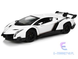 Auto Sportowe R/C 1:24 Lamborghini Veneno Białe 2.4 G Światła