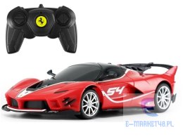 Auto R/C Ferrari Rastar 1:24 Czerwone na pilota