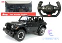 Auto R/C Jeep Wrangler Rubicon 1:14 Rastar Czarny