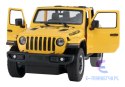 Auto R/C Jeep Wrangler Rubicon 1:14 Rastar Żółty