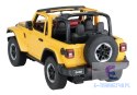 Auto R/C Jeep Wrangler Rubicon 1:14 Rastar Żółty