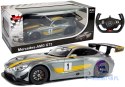 Auto R/C Mercedes AMG GT3 Rastar 1:14 Szare na pilota