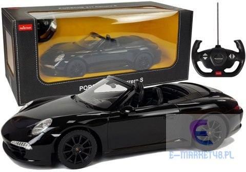 Auto R/C Porsche 911 Carrera S Rastar 1:12 Czarne