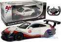 Auto R/C Porsche 911 GT3 CUP Rastar 1:14 Białe na pilota