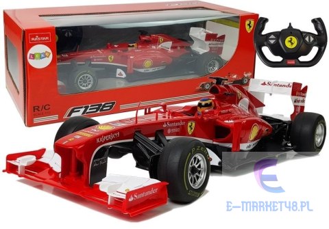 Auto Wyścigowe Bolid Formuła 1 Ferrari F138 Czerwony 1:12 2.4G