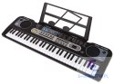 Keyboard z Mikrofonem Instrument Muzyczny Czarny