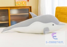 Maskotka Pluszowy Delfin Szary 70 cm