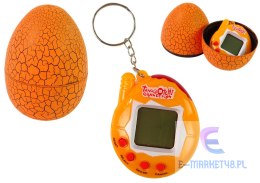 Tamagotchi w Jajku Gra Elektroniczne Zwierzątko Pomarańczowe