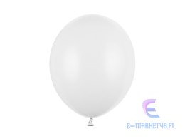 Balony Strong Pastel Pure biały 30cm 100 sztuk