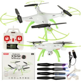 Dron RC Syma X5HW kamera FPV WiFi 2,4GHz biały