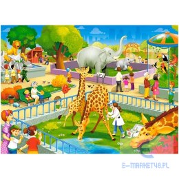 Puzzle układanka 60el. Zwierzęta safari zoo 5+ CASTORLAND