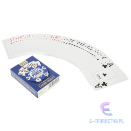 MUDUKO Trefl karty do gry Poker 100% plastik 55szt.