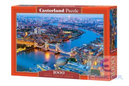 Puzzle układanka 1000 elementów Widok z lotu ptaka na Londyn 68 x 47 cm CASTORLAND