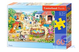 Puzzle układanka 60 elementów Farma 5+ CASTORLAND