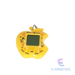 Tamagotchi gra elektroniczna dla dzieci jabłko żółty