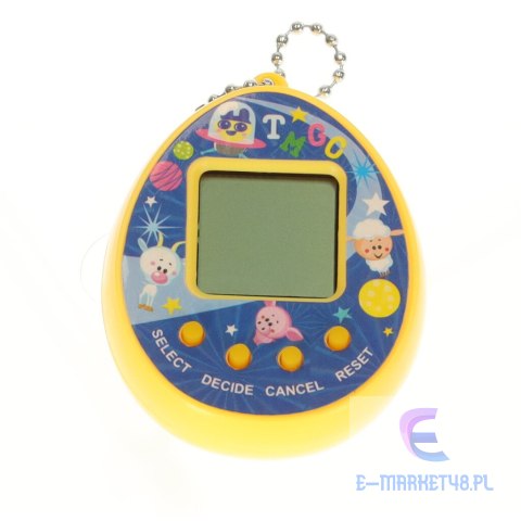 Tamagotchi gra elektroniczna dla dzieci jajko żółty