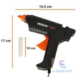 WOKIN Pistolet do kleju klejenia na gorąco 15W + wkłady 11,2mm