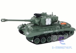 Czołg Leopard RC Zdalnie Sterowany Armata 1:18 Szary