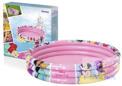 Dmuchany Basen Dla Dzieci Księżniczki DIsney 122 x 25 cm Bestway 91047