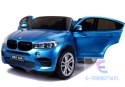 Auto Na Akumulator BMW X6M Niebieskie Lakierowane