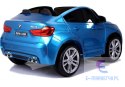 Auto Na Akumulator BMW X6M Niebieskie Lakierowane