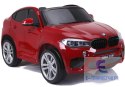 Auto na Akumulator Nowe BMW X6M Czerwone Lakierowane