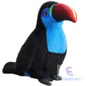 Plush Toucan Bird Plush Toy Mascot Cuddly Toy Blue 35cm