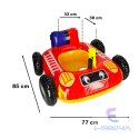 Kółko do pływania dla niemowląt koło pontonik dla dzieci dmuchany z siedziskiem samochód broń wodna 77x85cm max 22kg 3lata