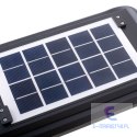 Lampa solarna latarnia ogrodowa uliczna 128LED + pilot