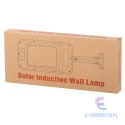 Lampa solarna latarnia ogrodowa uliczna 128LED + pilot