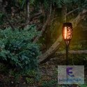 Lampy solarne ogrodowe pochodnie 12LED 4szt.