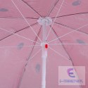 Parasol ogrodowy plażowy regulowany 150cm łamany arbuz