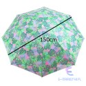 Parasol ogrodowy plażowy regulowany 150cm łamany liście