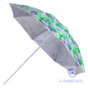 Parasol ogrodowy plażowy regulowany 150cm łamany liście